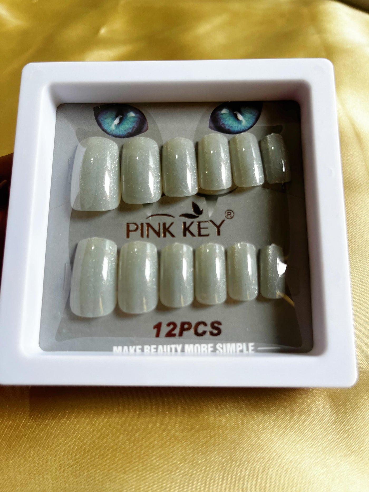 Dark Red Cat eye nails | Daily wear Press on nails