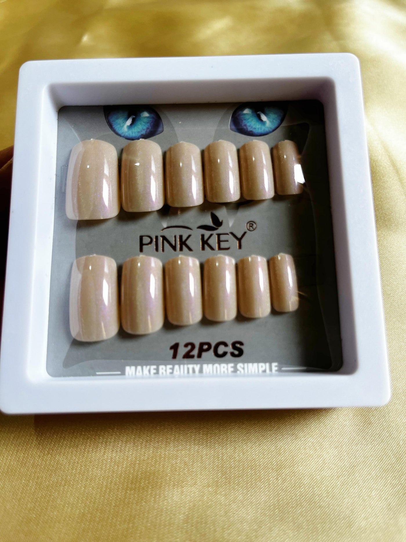 Dark Red Cat eye nails | Daily wear Press on nails