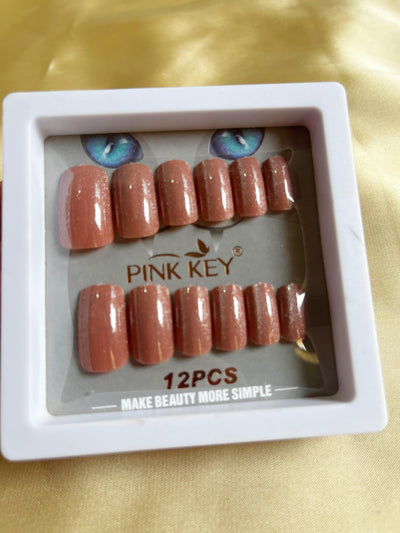 Dark Red Cat eye nails | Daily wear Press on nails