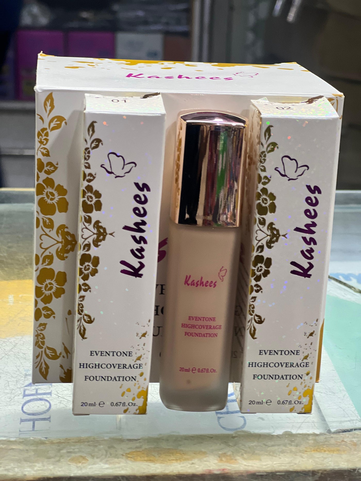 Ivory Shade, 20ml, Full Coverage Makeup Base